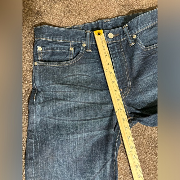 Levi Strauss 511 Dark Wash Size 34 X32 - Picture 3 of 10